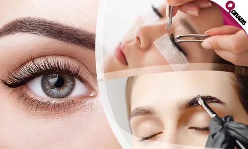 Eyelash Extensions & Eyebrow Color for Ladies!